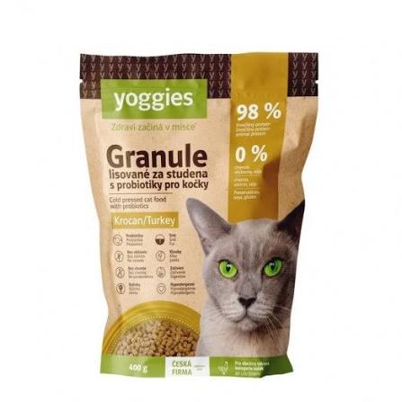 granule pro kočky yoggies